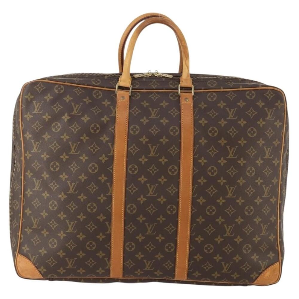 Louis Vuitton Monogram Sirius 55 Boston Bag Brown